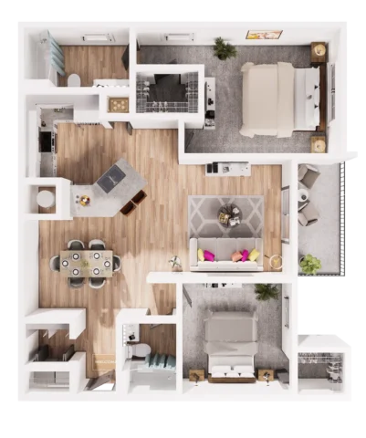 b2a floor plan